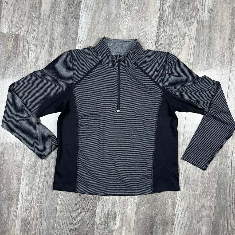 Champion Duo Dry Grey Quarter Zip Pullover